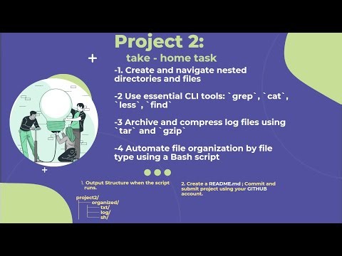 Automate File and Dirs Organization and Log Archiving with Bash Script