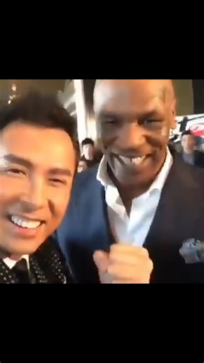 Ip Man Wing Chun | Ip Man 3, Donnie Yen and Mike Tyson show a different side, respect, laughter, and the energy of two fighters who understand each other... | Instagram