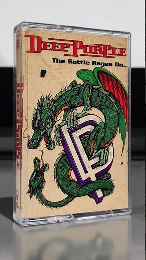 Deep Purple - The Battle Rages On... (Cassette, 1993) #deeppurple #rock #music #cassette #shorts