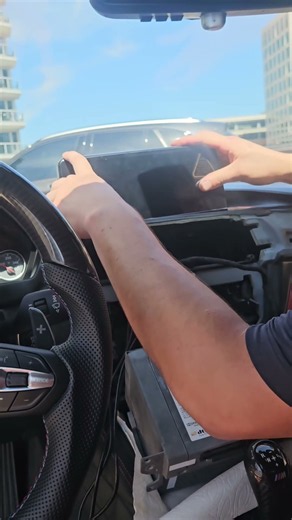 Apple Carplay has never been so easy to install #carplay #PitStopAutomotive #MobileMechanic #BMW