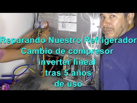 LG Refrigerator Repair: FLS075LANA Linear Inverter Compressor Replacement