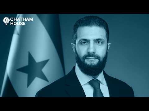 Ahmed al‑Sharaa, president of Syria, on Syria’s future