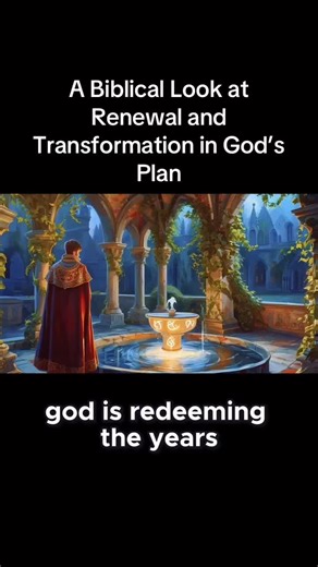 A Biblical Look at Renewal and Transformation in God’s Plan #jesus #god #bible #christiantruth #faithwalk