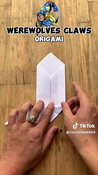 Origami Werewolf Claws Tutorial: Paper Craft Ideas