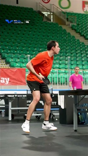 Training mode: ON 🎯 #WTTLjubljana #TableTennis