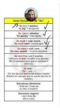 🔍 Did you know that "SO" has several uses? Master them with these examples.