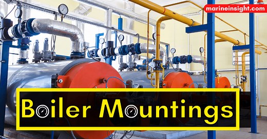 Boiler Mountings - A Comprehensive List (With Illustration)
