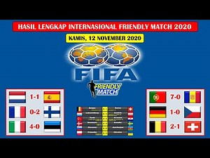 Hasil International Friendly Match Tadi Malam ~ Belanda VS Spanyol FIFA Friendly Match 2020