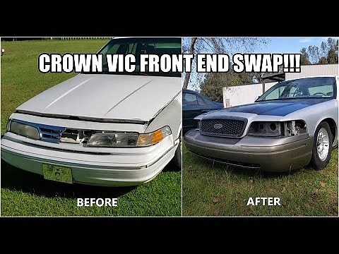 How To : Crown Victoria front end swap. Converting to new bodystyle.