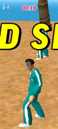 Squid Game Challenge 3D Game - Android Gameplay #shorts