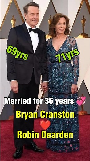 Bryan Cranston love story, ex-wife, Robin Dearden and children 💓 #bryancranston #hollywoodcouple