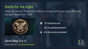 Battle for the Ages achievement in Devil May Cry 5