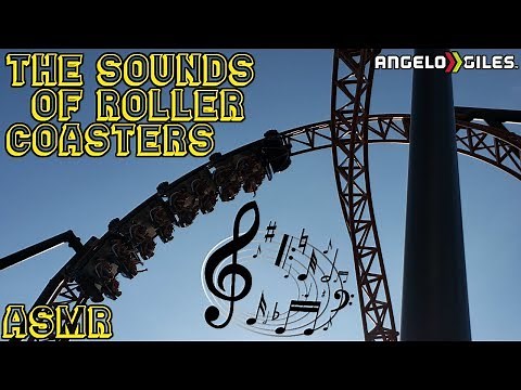 The Sounds of Roller Coasters | ASMR | 4K |
