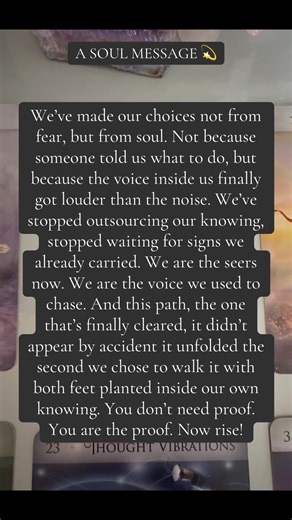 A soul message for today. 💫 | Rebecca James