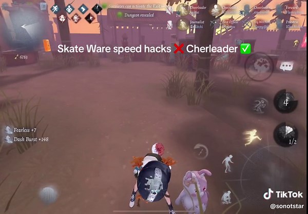 She is so fun to play omg #idv #identityv #identityvgameplay #idvgameplay #idvcheerleader #identityvcheerleader #idvlily #identityvlily
