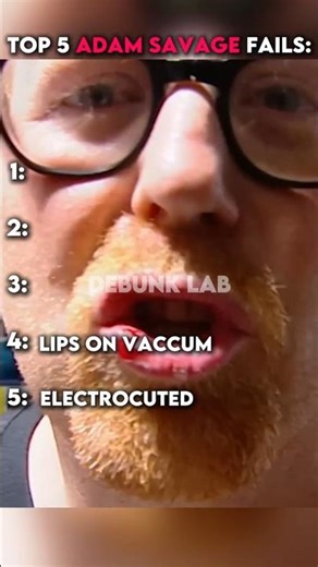 Top #MYTHBUSTERS fails ft. Adam Savage.