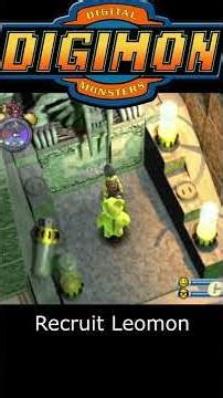 Digimon World 1 – How to Recruit Leomon! 🦁 Hero of the Arena #shorts