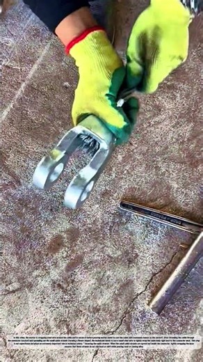 Steel Cable End Casting Process: Helps To Fix The Position Of The Cable Strands #job #skills #tips