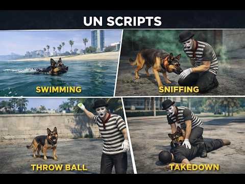 Advanced Player-Controlled K9 System for FiveM | Tracking, Detection & Takedowns