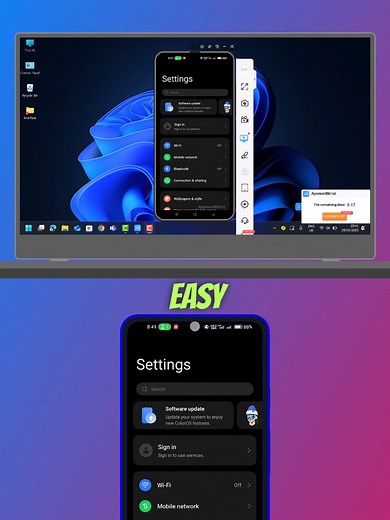 Mirror Your Phone to PC Instantly with ApowerMirror