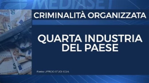 Criminalità organizzata, la quarta industria del Paese
