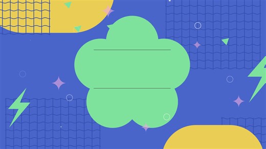 Graphique de mouvement de conception plate modèle graphique en gras | Vidéo de stock Gratuit