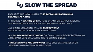 11K views · 89 reactions | Liberty Dining Services has made some changes to help prevent the spread of Covid-19. | Liberty University | Facebook