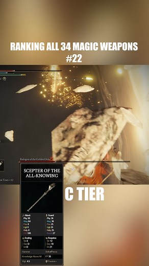 Ranking the Scepter of the All-Knowing in Elden Ring