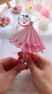 Making A Paper Umbrella #papercraft #umbrella #craftideas #handmade #diydecor #artandcraft #paperdesign #creativework #diyproject #recycledcraft #origami #craftfun #decorideas #easycraft #craftlover | paper craft