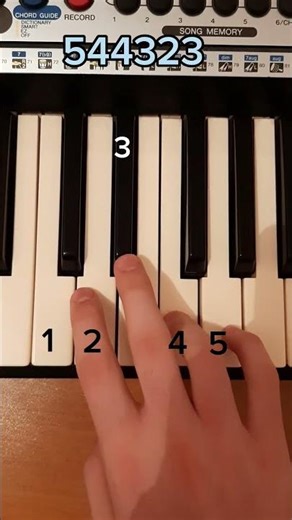Bandolero - Piano Tutorial #shorts