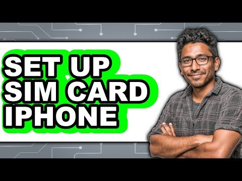 How to Set Up a SIM Card on iPhone - Easy Guide