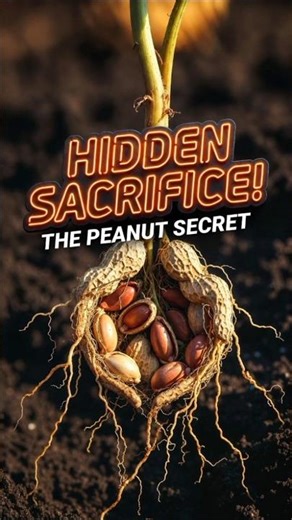 The Peanut: A Plant That Buries Its Own Fruit! 🥜🌱 #FactNova #Science
