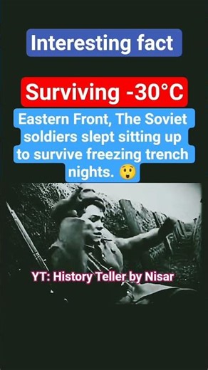 The Deadly Sleep: Soviet Tactics on the Eastern Front ❄️😲 #shorts #wwii #easternfront #sovietunion