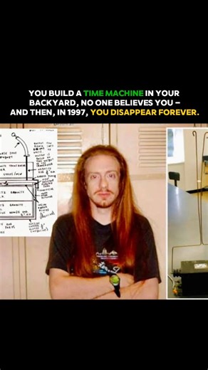 Real incidents. Daily⬇️ on Instagram: "He claimed he had built a time machine in his own backyard. Friends laughed it off, neighbors dismissed it as fantasy, and no one took him seriously. There were no labs, no funding, no witnesses — just a man obsessed with time and convinced he had cracked its secret. Then in 1997, he vanished without a trace. No body. No struggle. No explanation. His workshop was left behind, untouched — and the man who said he could bend time was never seen again. Whether