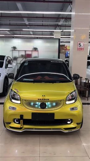 小小的smart真的很漂亮 通勤利器#我与汽车的日常 #汽车展示 #拍车日记 #改装车文化 #smant