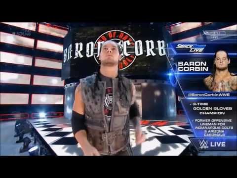 Baron Corbin entrance (SmackDown Live 2016-10-04)
