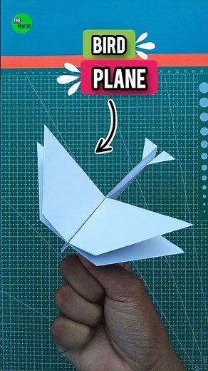 How to fold the best fastest flying Bird 🕊️ paper airplane , homemade origami Bird paper plane 🤩💥