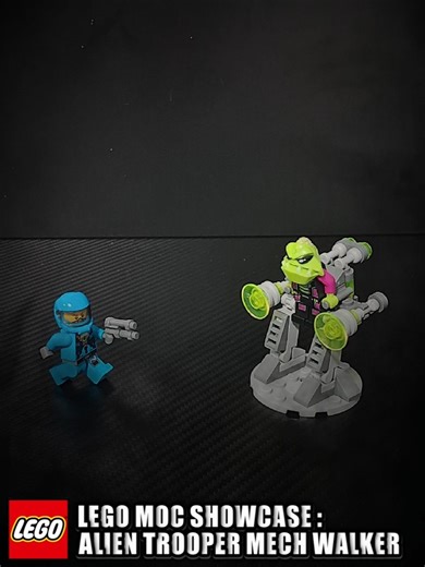 LEGO Alien Trooper Mech Walker: Moc Showcase... #lego #legomoc #legospace #legomocshowcase