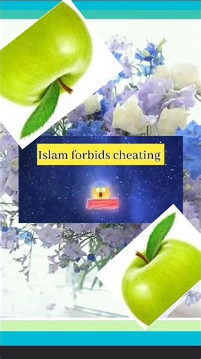 Cheating is forbidden in Islam. Cheating is prohibited. Deception is forbidden.