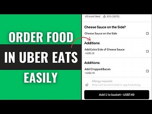 How To Order Food Using Uber Eats (Beginner Guide)