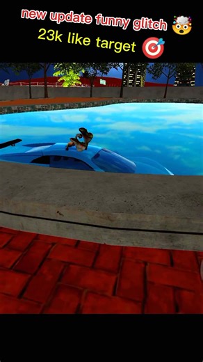 indian bike driving 3D in new funny glitch video with car glitch 🤯 #shorts​ #shortvideo​