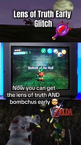 81K views · 11K reactions | Glitch tutorial I made showing you how to get to the Bottom of the Well early in Ocarina of Time ⚔️ | RupeeCollector64 | Facebook