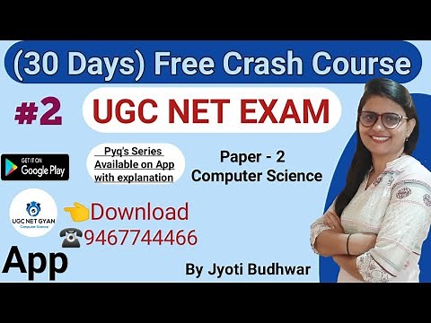 Day 2 : Crash Course for UGC NTA NET (Paper 2) Computer Science l UGC NET GYAN Computer Science