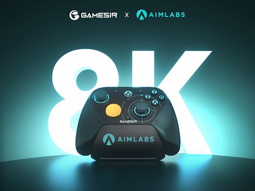 GameSir unveils G7 Pro 8K Aimlabs Edition with 8000Hz polling rate and second-gen TMR sticks