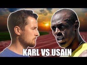 I Try To Beat Usain Bolt in the 100 Meter Dash