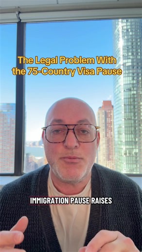 Understanding the Legal Issues of the 75-Country Visa Pause