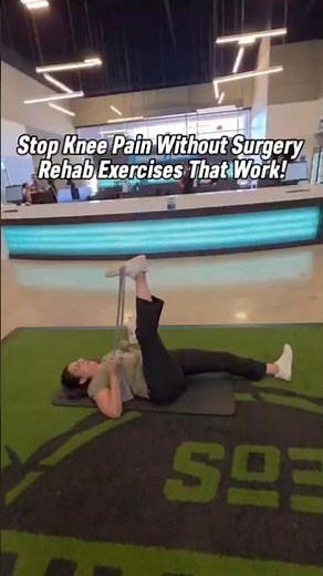 Knee Rehab Exercises for Pain Relief & Stability #kneepainrelief