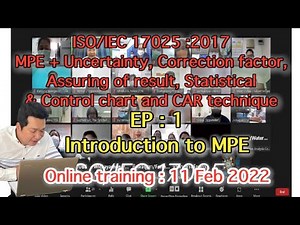 17025 MPE EP 1 : Introduction to MPE ( Maximum Permissible Error)