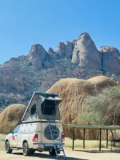 Spitzkoppe Camping Experience in Namibia