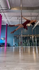 Olivia Graves on Instagram: "A freestyle after teaching level 1 today, feeling like @angelaaerial in this sporty dress 💃🏻"